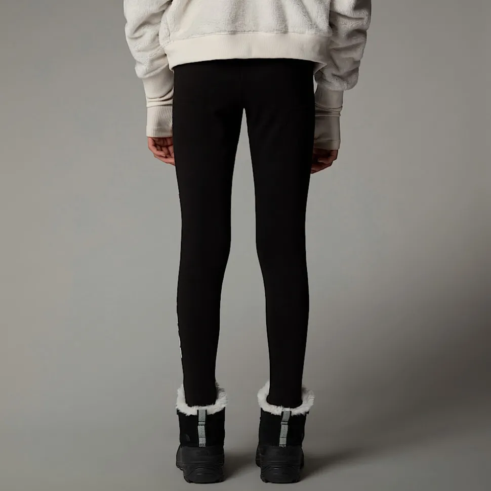 Mallas Con Estampado Gráfico Vertical Para Niña