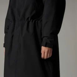 Parka Larga Acolchada Para Mujer