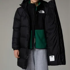 Parka Larga Nuptse Para Jóvenes