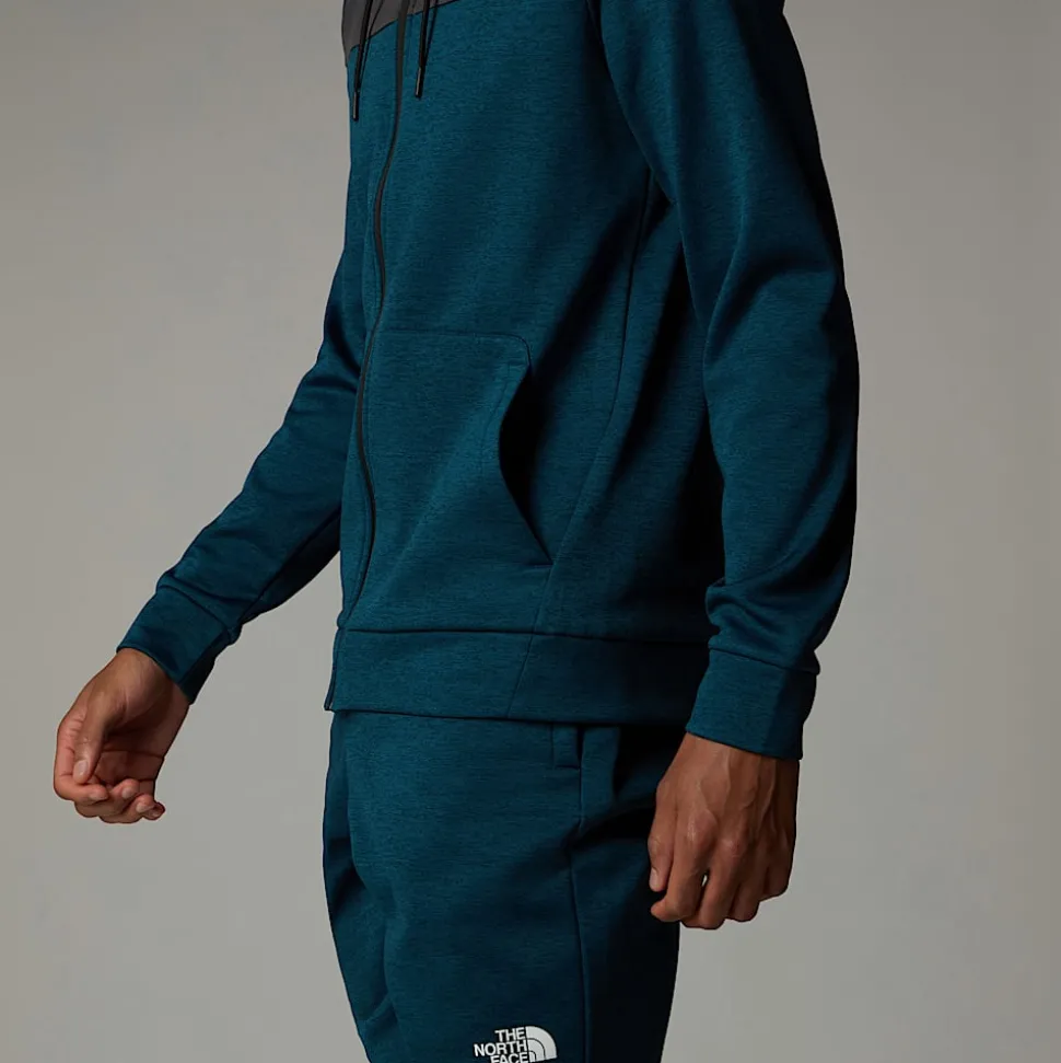 Sudadera Con Capucha Y Cremallera Integral Reaxion Para Hombre