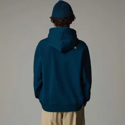 Sudadera Con Capucha Y Estampado Gráfico Varsity Para Hombre