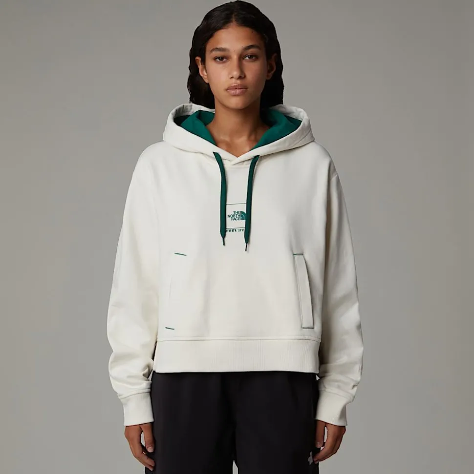 Sudadera Corta Con Capucha Coordinates Para Mujer