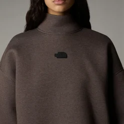 Sudadera De Cuello Alto Para Mujer