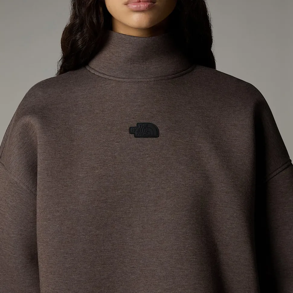 Sudadera De Cuello Alto Para Mujer