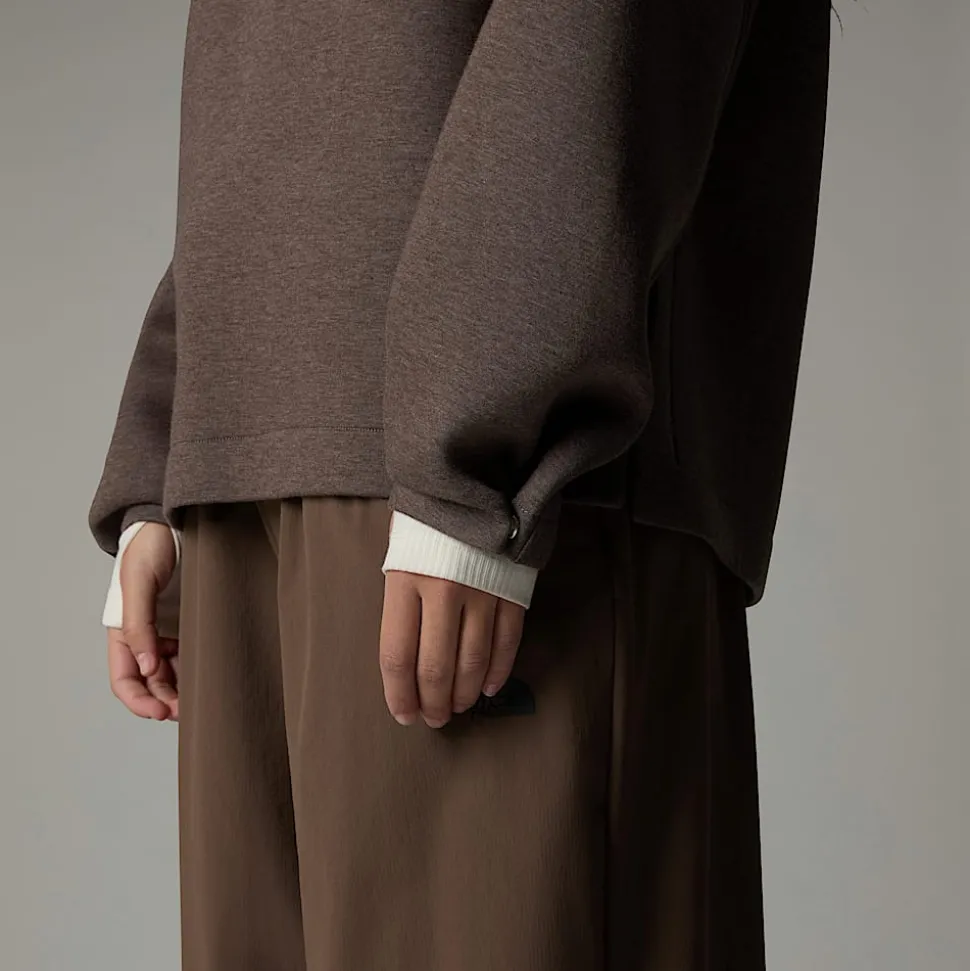 Sudadera Holgada Con Capucha Para Mujer