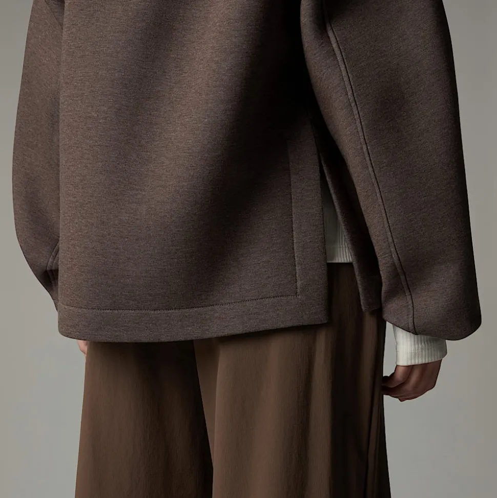 Sudadera Holgada Con Capucha Para Mujer