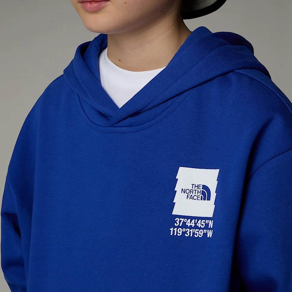 Sudadera Holgada Con Capucha Y Estampado Gráfico Coordinates Para Niño