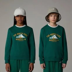 Sudadera Holgada Con Estampado Gráfico Varsity Para Jóvenes