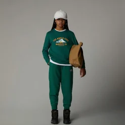 Sudadera Holgada Con Estampado Gráfico Varsity Para Jóvenes