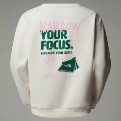 Sudadera Holgada Outdoor Multi Graphic Para Mujer