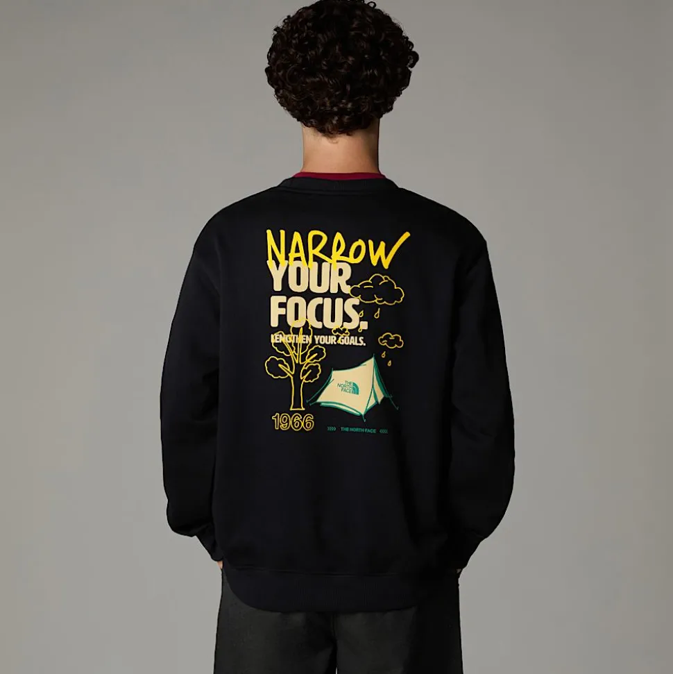 Sudadera Holgada Outdoor Multi Graphic Para Hombre