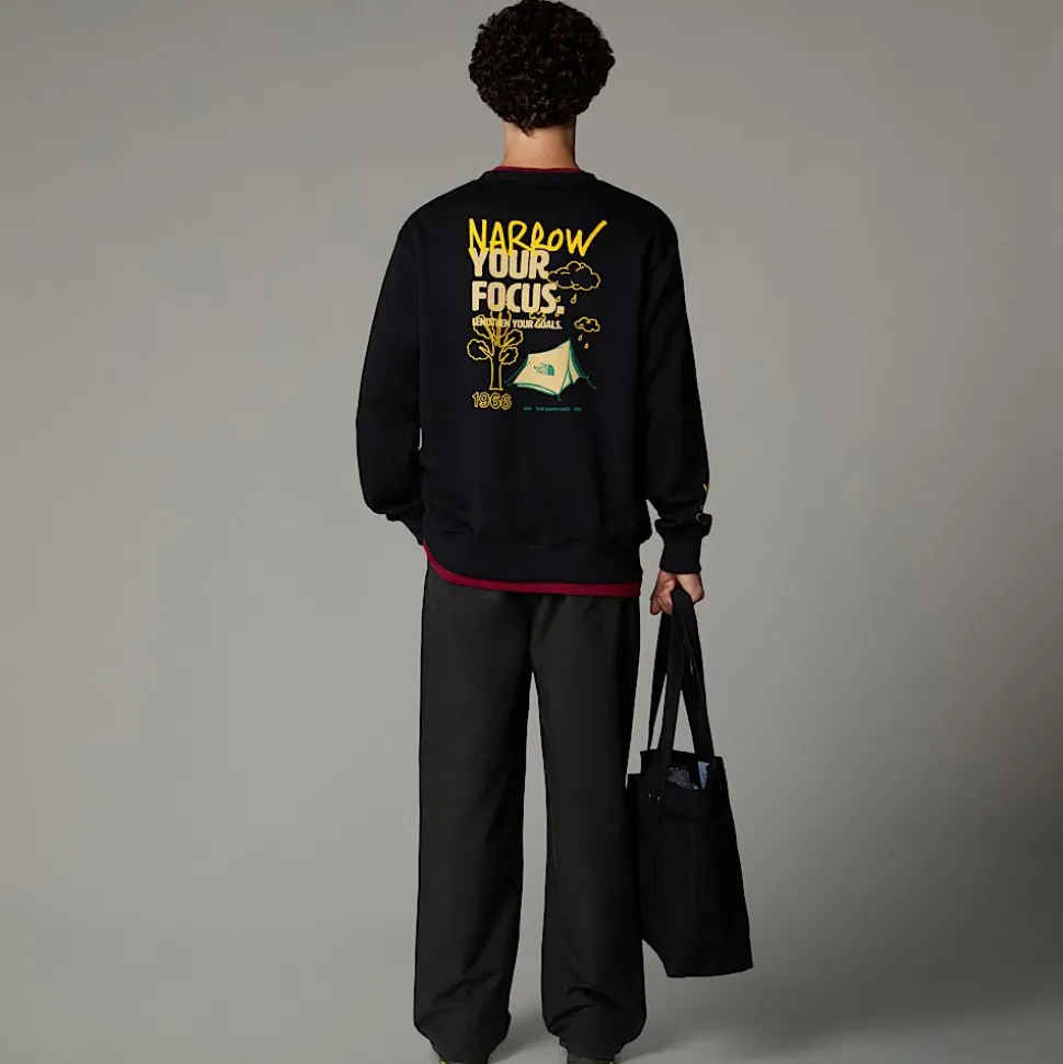 Sudadera Holgada Outdoor Multi Graphic Para Hombre