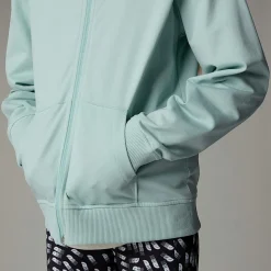 Sudadera Ligera Con Capucha Y Cremallera Integral Oversized Para Niña