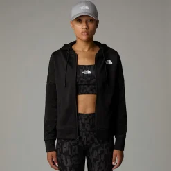 Sudadera Polar Con Capucha Y Cremallera Integral Reaxion Para Mujer