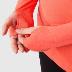 Top De Manga Larga Summit Pro 120 Para Mujer