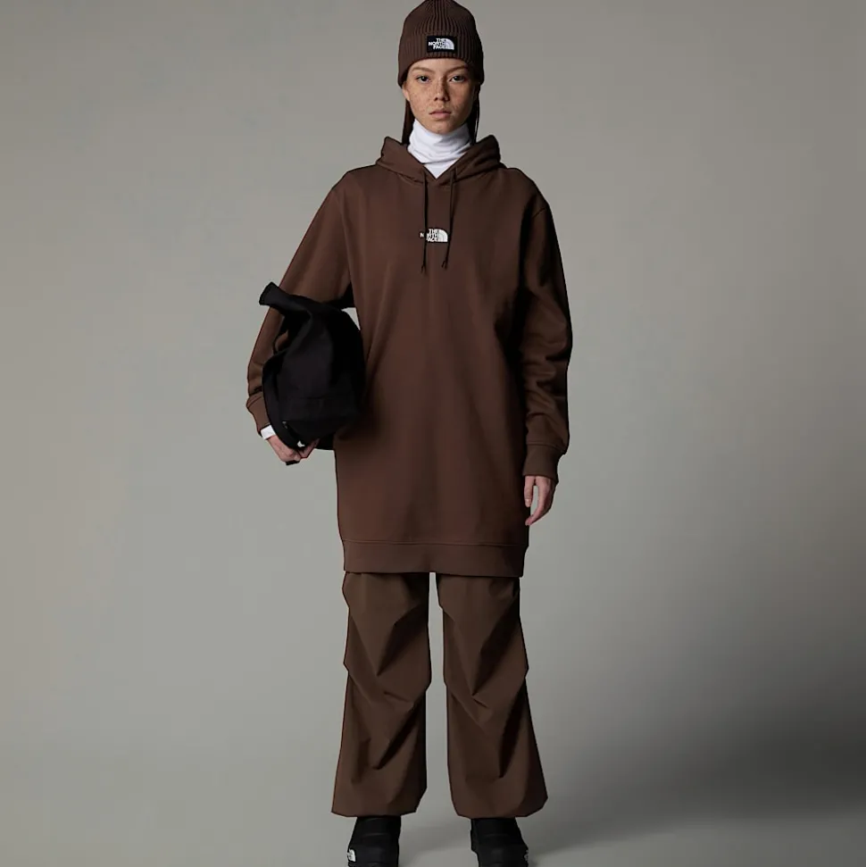 Vestido Con Capucha Para Mujer - Zumu