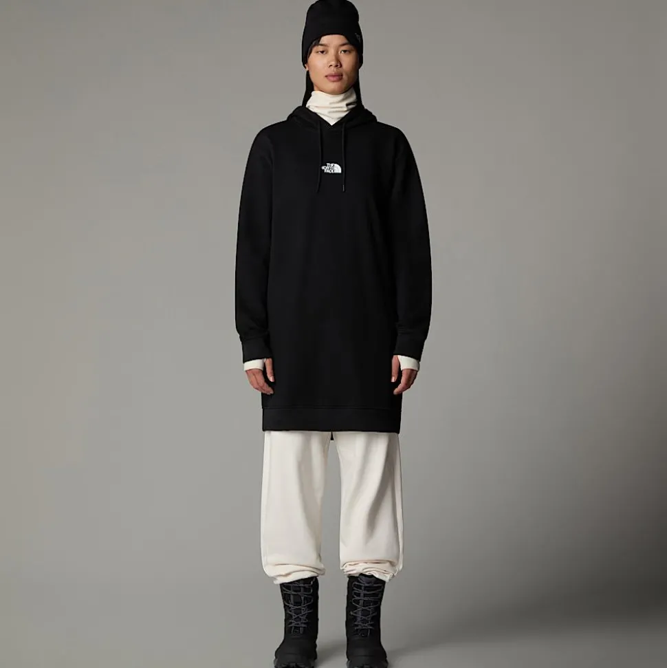 Vestido Con Capucha Para Mujer - Zumu